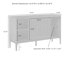 Buffet Asher brun foncé-2138396614