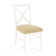 Hues Cross Back Dining Side Chair
