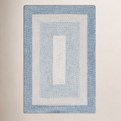 Washable Hand-Woven Chevron Rug