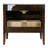 Keaton 36 in. W Marble Top 2 Drawer Bathroom Vanity, Dark Coffee
