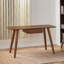 Bureau d'ordinateur Study, bureau, table d'étude, bureau d'écriture avec tiroir pour la maison, mobilier de bureau moderne, couleur noyer