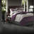 Luxurious 7-piece Faux Suede Bedding Set, Queen Size, Transitional Style