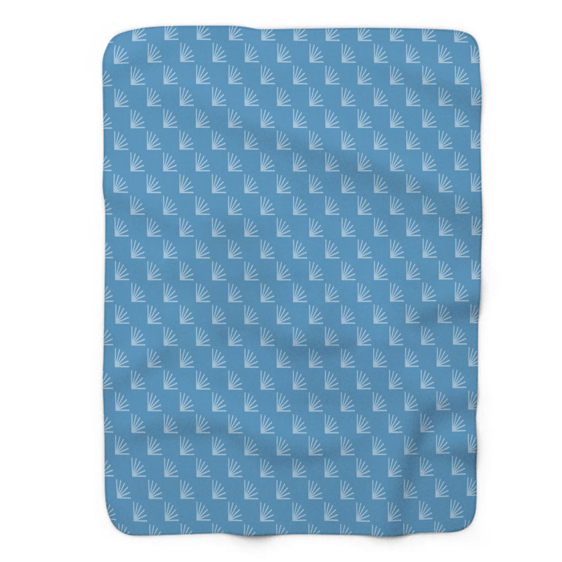Seaside Joy - 1 pièce Sherpa Premium couverture 0081, L 60 po x L 80 po