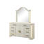 Commode à 8 tiroirs Jasmine avec éclairage à DEL latéral en bois beige