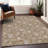 Premium Machine Washable Prisco Copper Rug-409851629
