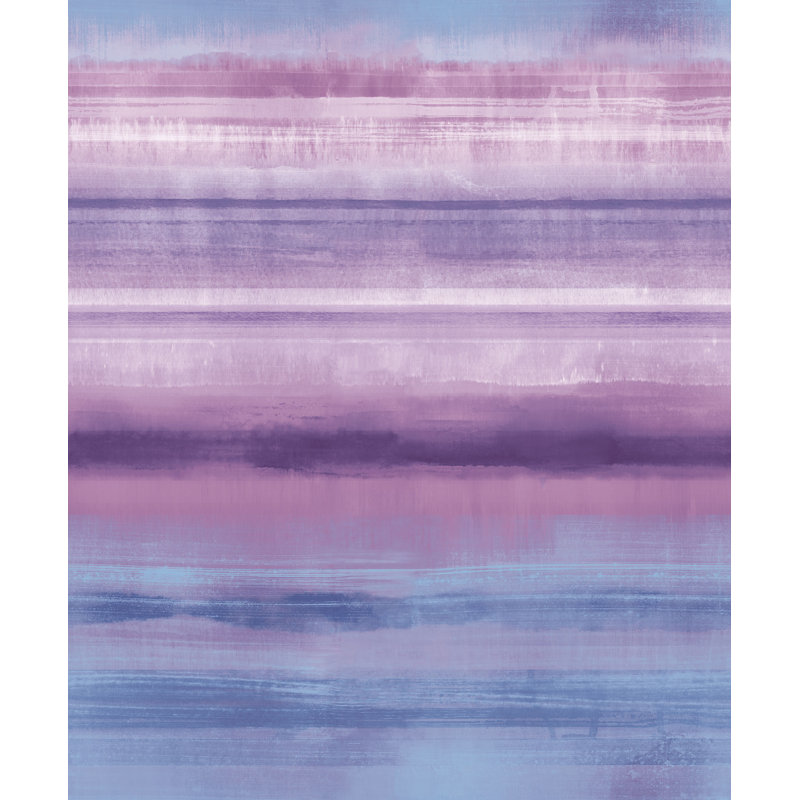 Skye Stripe Wallpaper, Purple