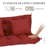 Tufted Porch Swing Cushions-16584962