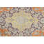 Tapis floral motif persan Kashan noué à la main 6 x 10