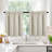 Short Room Darkening Thermal Insulated Window Curtains (Set of 2)-1083889045-1083889027