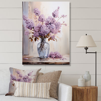 Lilacs Lavender Serenade II - Lilacs Wall Art