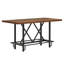 Rustic Pub Bar Counter, Sturdy Bar Table