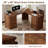59" L-shaped Home Office Desk With File Drawer & Built-in Charging Station-309891181