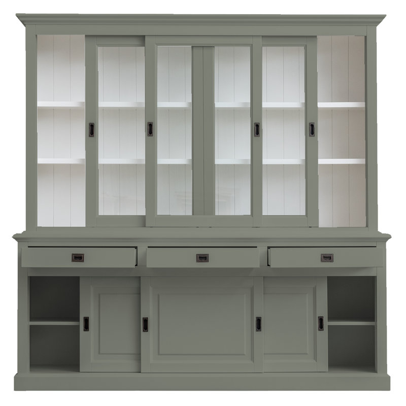 Anneros Display Cabinet, Concrete Grey