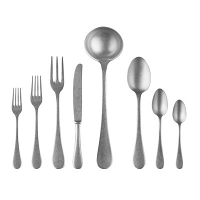 Ensemble de couverts Vintage Pewter - 43 pièces - Étain