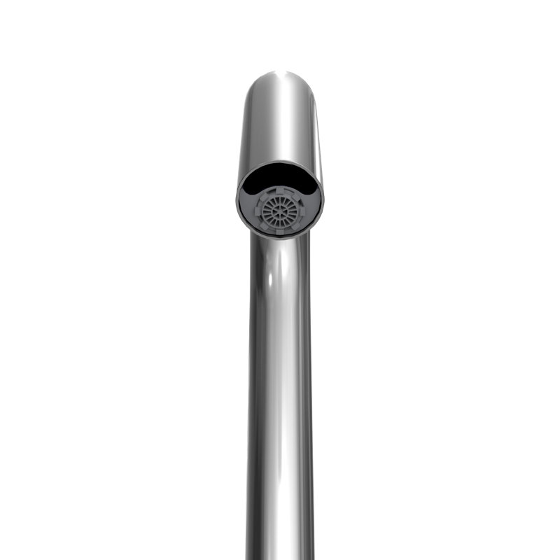 TOTO® Helix Vessel ECOPOWER® 0.5 GPM Touchless Bathroom Faucet, 10 Second On-Demand Flow, Polished Chrome - T26T51E#CP