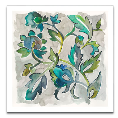 «Sapphire Vine I», reproduction d'art sur toile tendue