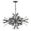 Vida 13 - Light Sputnik Sphere Chandelier with Crystal Accents-1209011597