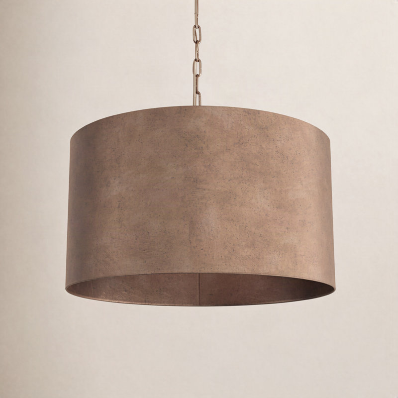 Rosamund Iron 3-Light Chandelier, Brass