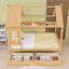 Lit en bois 2 tiroirs avec tablettes et garde-corps-381391312-381391319
