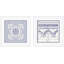 White RCP & Blue Figure 7 Framed