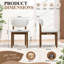 48 cm H Upholstered Chenille Dining Chair-489847263