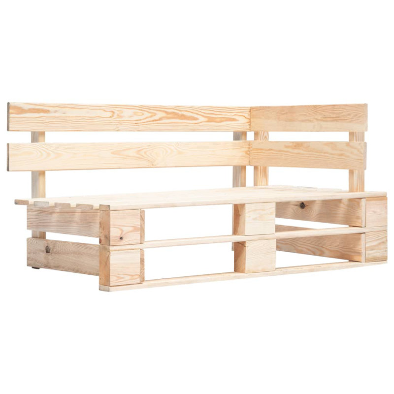 Banc à palettes vidaXL