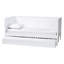 Lit de jour simple avec couchette Baxton Studio Roni