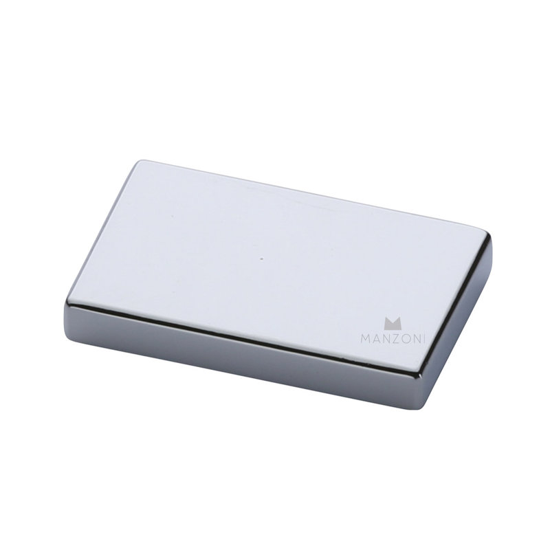 Bar Knob, Polished Chrome