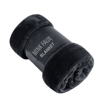 Francella Plush Cozy Mink faux Fleece Blanket/Throw