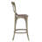 Wicker Counter Stool with Solid Wood Frame