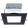 6" Square Selectable Color Temperature Dimmable Air-Tight IC Rated LED Canless Recessed Lighting Kit