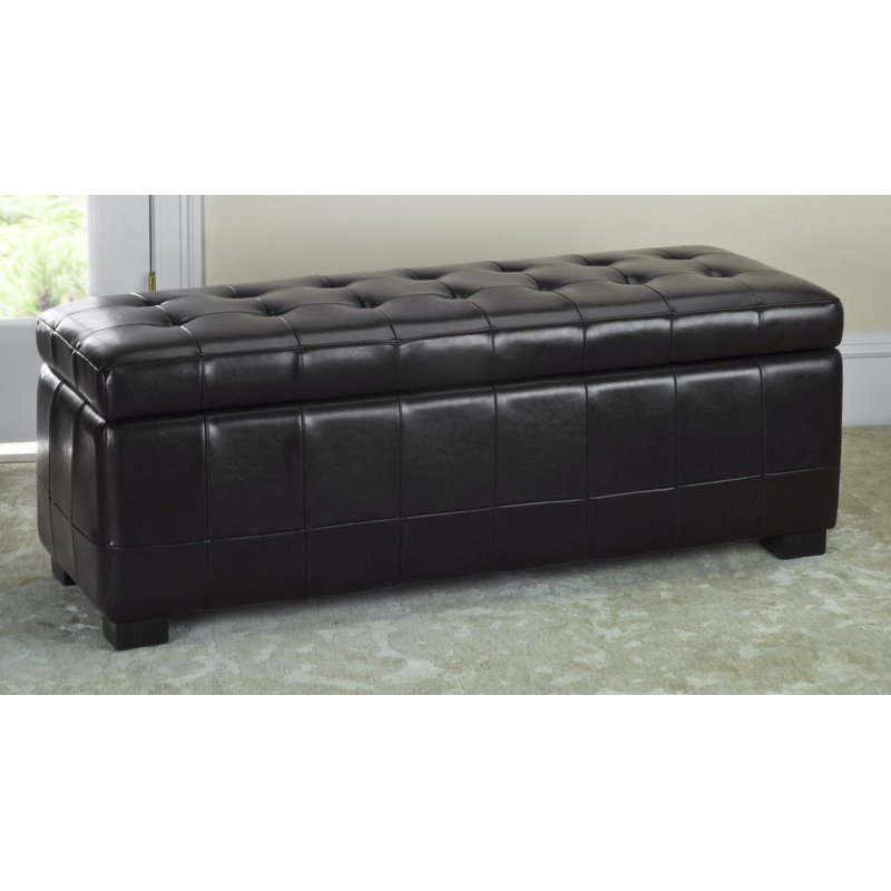 Banc de rangement Kenlea, Noir