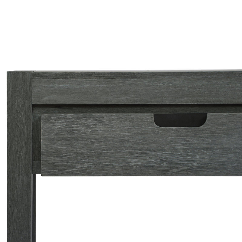 Console Table Console Table Entryway Table for Hallway Living Room with 2 Drawers and 1 Shelf, Antique Green