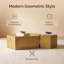 Ensemble de 2 tables basses Modern Geometric