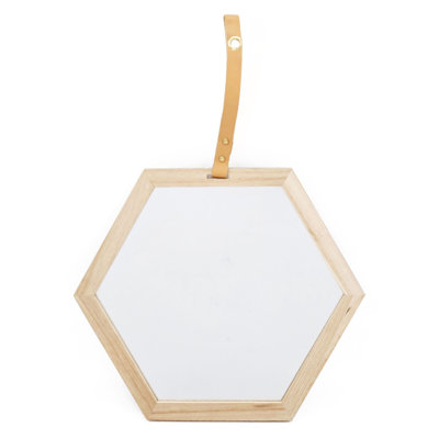 Harlan Hexagon Mirror, 16X14"