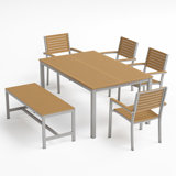Travira Outdoor 6 - Piece Dining Set