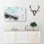 Mount Everest In Tibet & Nepal Watercolour - Wrapped Canvas Print-56663247