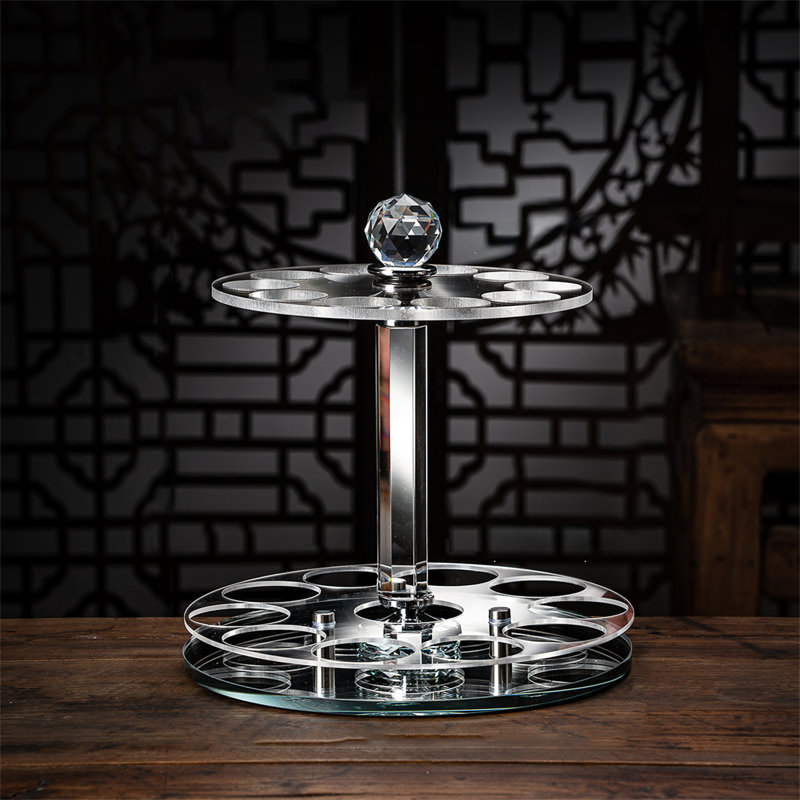 Support à coupes de vin, H 9,01 po x l 9,52 po x P 9,52 po