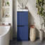 Meuble-lavabo autoportant de 30 po avec lavabo en céramique et tiroirs à extension complète-2132280672