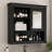 32" Bathroom Mirror Cabinet Wall Mounted, 4 Shelf Toilet Medicine Locker, Space Saving, Adjustable Shelves For Items With Mirror, Mounted Organizer Shelves, Utilities-2224354