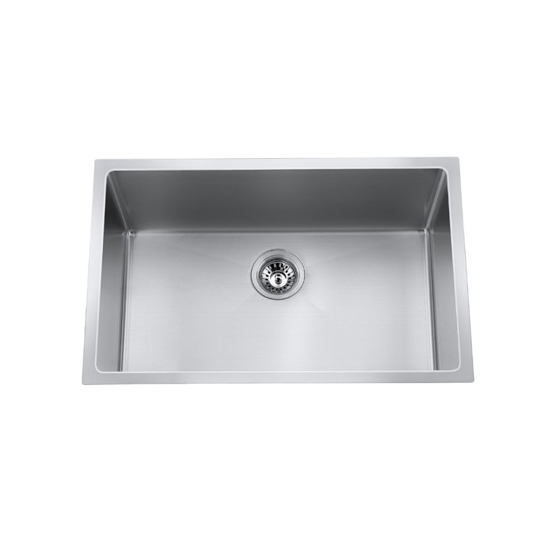 Évier de cuisine encastrable L 29 po x l 19 po avec accessoires