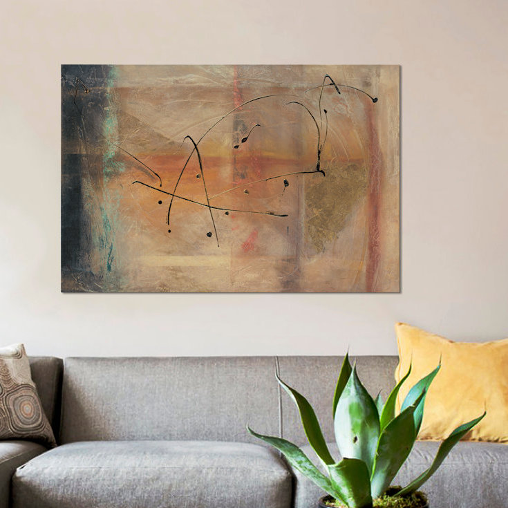 « cross road i », reproduction d’art sur toile, H 8 po x l 12 po x P 0,75 po