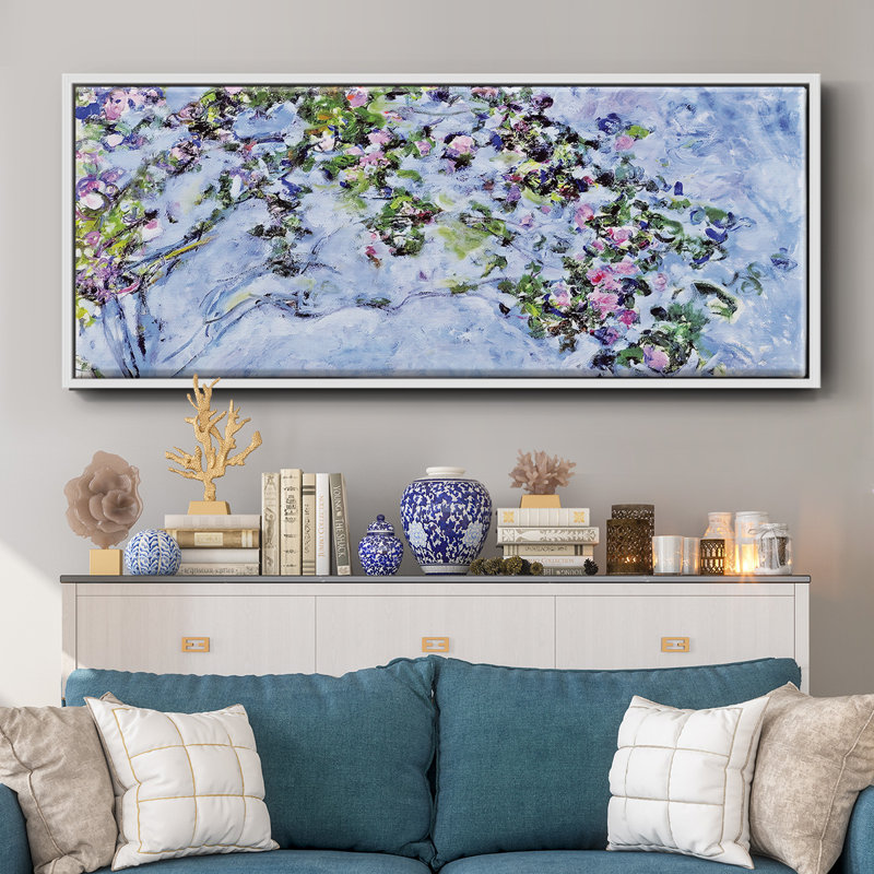 The Rose Bush, 1925- Framed Canvas