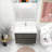 35.4'' Single Bathroom Vanity with Acrylic Top-270177624