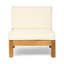 ENSEMBLE DE CANAPÉ 3 PIÈCES, BEIGE