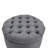 Round Linen-Touch Fabric Storage Footstool Ottoman Button Tufted Footrest With Removable Lid