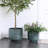 Gwendelynn Round Ceramic Planter-1148683618-1148683613