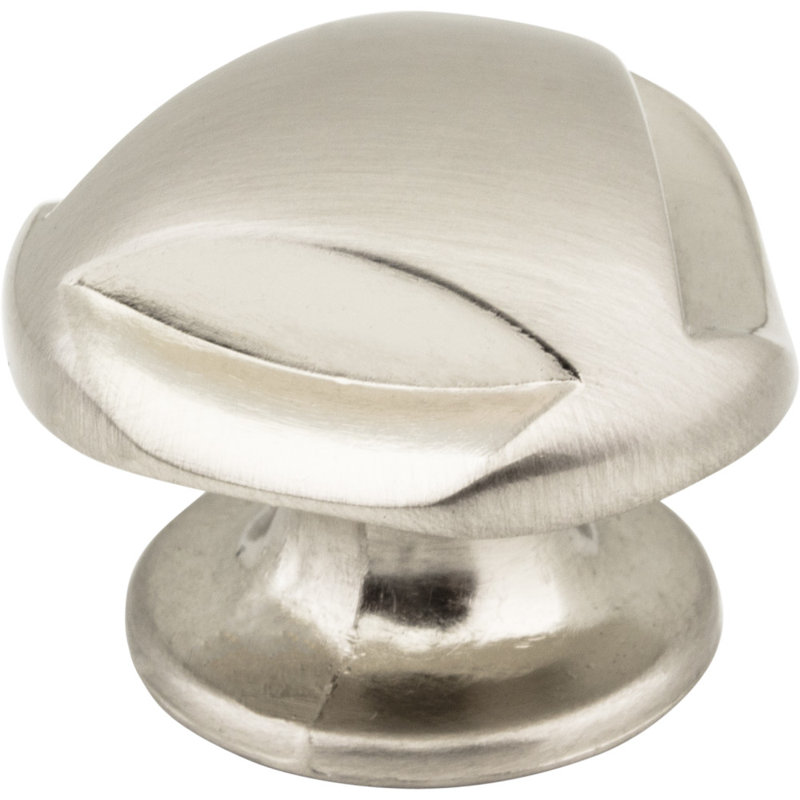 Chesapeake Geometric Knob, Satin Nickel