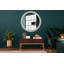 Huldar Glass Flat Wall Mirror