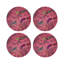 Sous-verres ronds en cuir Pheasant-119015322